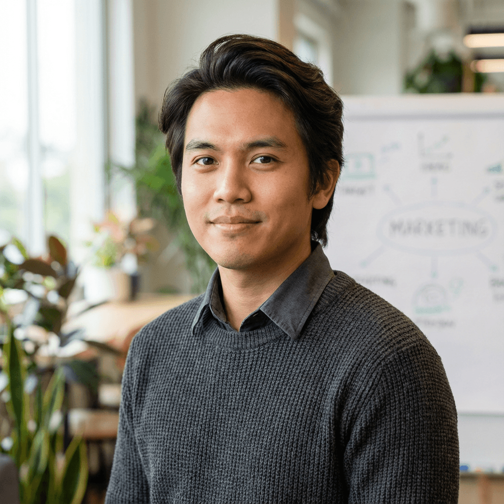 David Kim at a corporate function